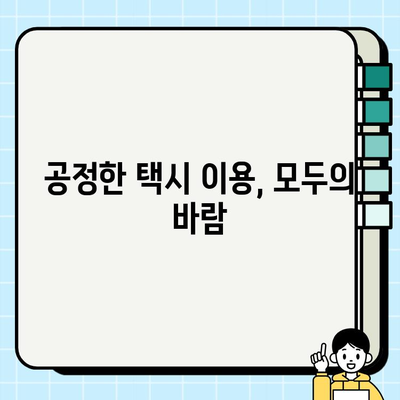 개인택시 요금 왜곡, 이용객 피해 실태 심각 | 불법 영업, 승차 거부, 부당 요금, 해결 방안 모색