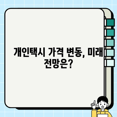 개인택시 가격 상승 원인 분석 & 2023년 매매 시세 현황 | 택시 시장 동향, 매매 정보, 가격 변동
