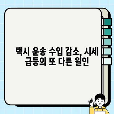 서울 개인택시 시세 급등 원인 분석| 심층 분석 및 전망 | 개인택시, 시장 동향, 가격 변동, 미래 전망