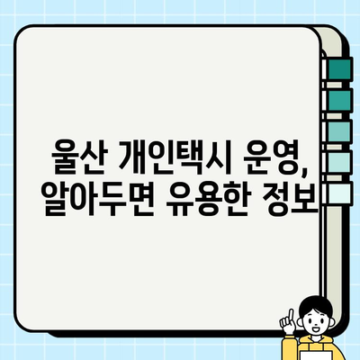 울산 개인택시 시세 & 양도양수 업체 정보| 매매부터 운영까지 완벽 가이드 | 울산 개인택시, 시세 정보, 양도양수, 매매 팁