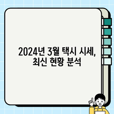 서울 개인택시 시세, 1억 6천만원 돌파? | 2024년 3월 29일 최신 시세 분석 및 전망