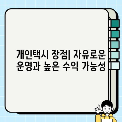 개인택시 시세 vs 법인택시 비교| 장단점 & 선택 가이드 | 택시 사업, 운영, 수익, 장점, 단점, 비교 분석