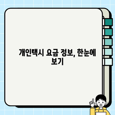 개인택시 거리요금 정보| 지역별 요금표 & 할증 정보 | 택시 요금, 거리별 요금, 할증 시간, 택시비 계산
