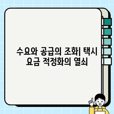 개인택시 요금 적정화| 도시교통 안정성 확보 위한 해법 | 택시 요금, 교통 정책, 효율성, 수요 공급