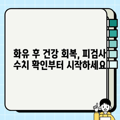 화유 후 여파, 피검사 수치 확인과 마산보건소 인공수정 지원금 신청 가이드 | 불임, 난임, 지원, 정보