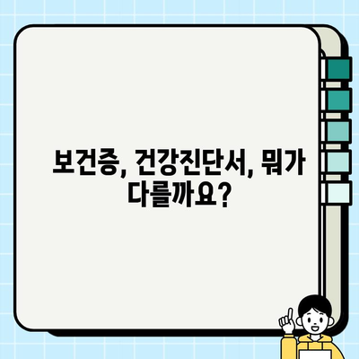보건증 발급 완벽 가이드| 검사 방법, 필요 서류, 발급 절차 한눈에 보기 | 보건증, 건강진단서, 발급 기관, 비용