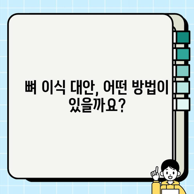 뼈 이식 없이 임플란트 가능할까요? |  임플란트 종류, 장단점 비교, 뼈 이식 대안